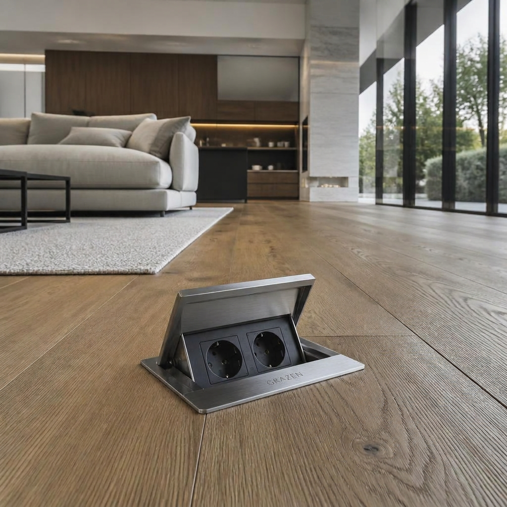 Grazen Vertex Floor Pop-Up Socket
