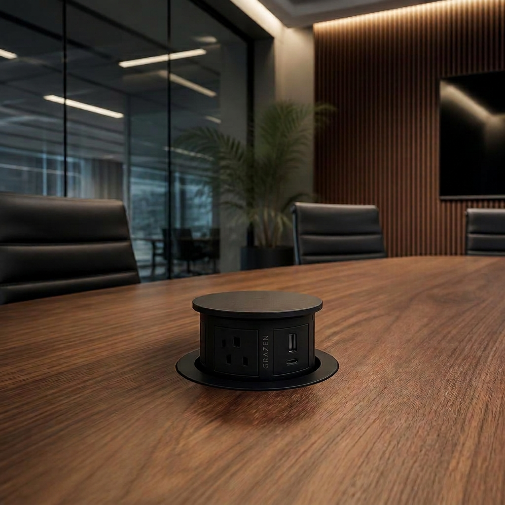 Grazen Orbit Table Pop-Up Socket
